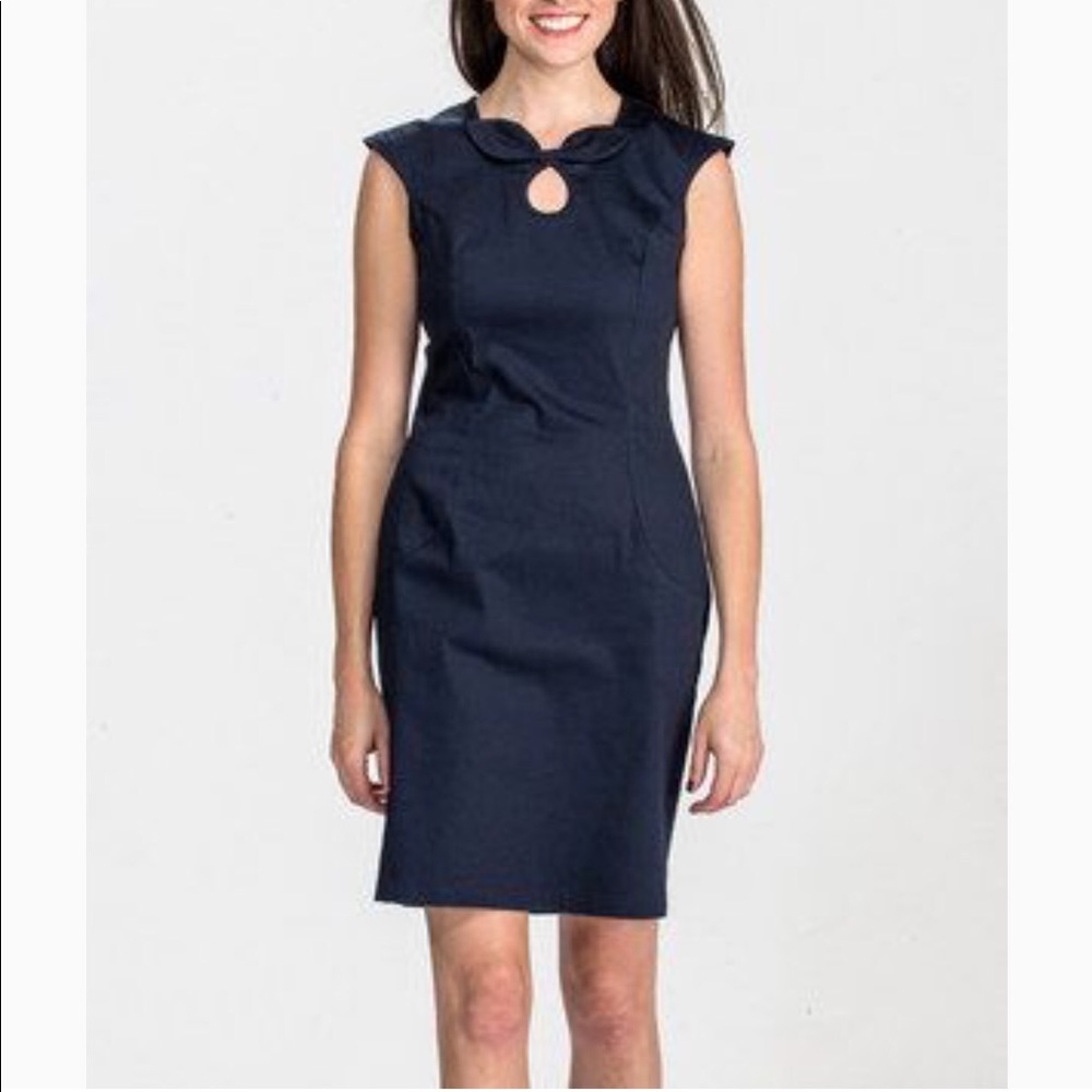 Women’s Navy Sheath Dress